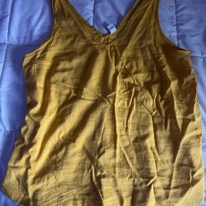 Yellow tank top